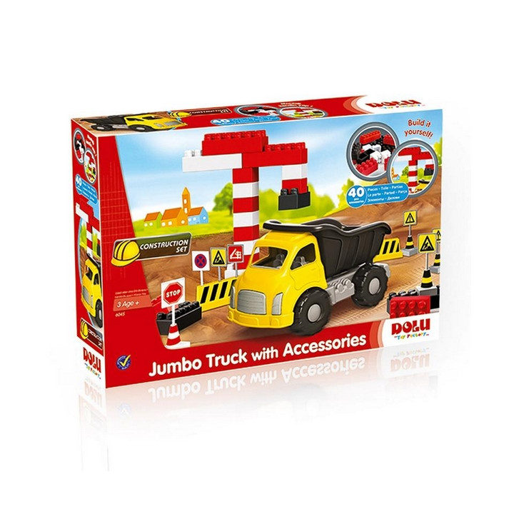 Nákladní auto se 40 kostkami