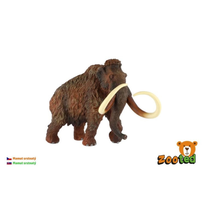 Mamut srstnatý zooted plast 18cm