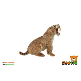 Tygr šavlozubý zooted plast 11cm