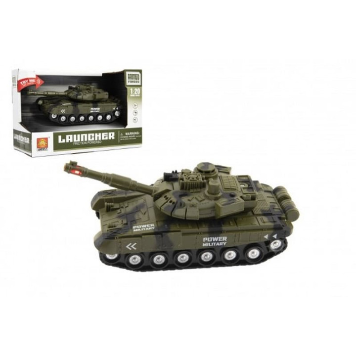 Tank 20cm na setrvačník se světlem a zvukem