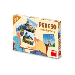 Trénink paměti Pexeso Památky