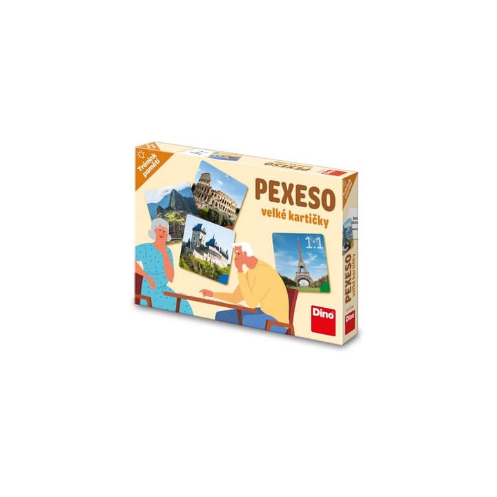 Trénink paměti Pexeso Památky