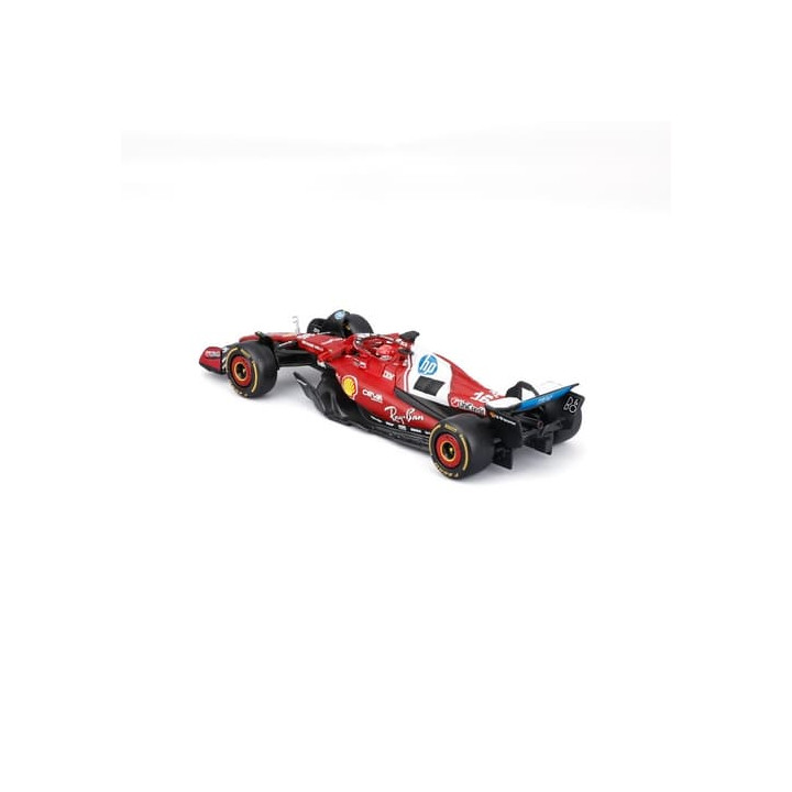 Bburago - RACE F1 v dekorativním boxu, Ferrari SF-25 (2025),  16 Charles Leclerc, 1:43