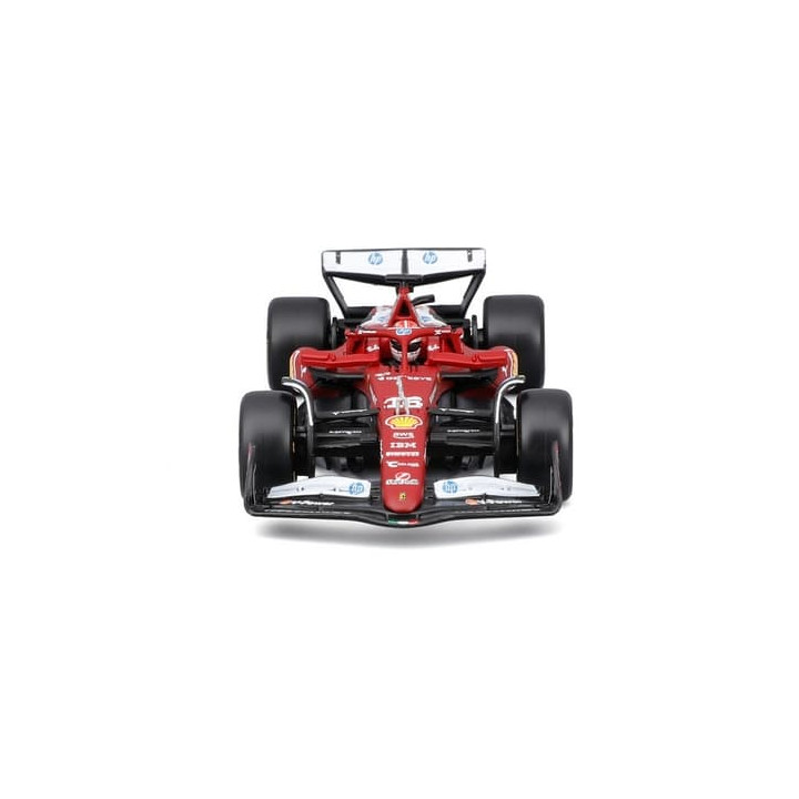 Bburago - RACE F1 v dekorativním boxu, Ferrari SF-25 (2025),  16 Charles Leclerc, 1:43