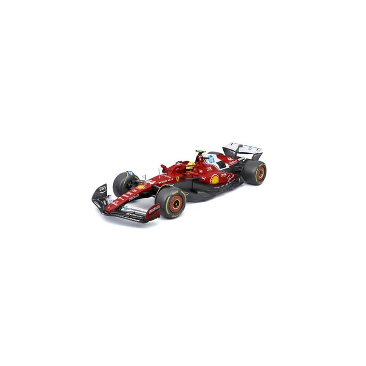 Bburago – RACE Formule F1 Ferrari SF-25 (2025) s helmou,  44 Lewis Hamilton, 1:18