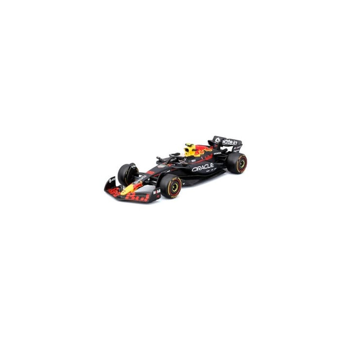 Bburago - RACE F1 v dekorativním boxu, Oracle Red Bull Racing RB21 (2025),  22 Yuki Tsunoda, 1:43