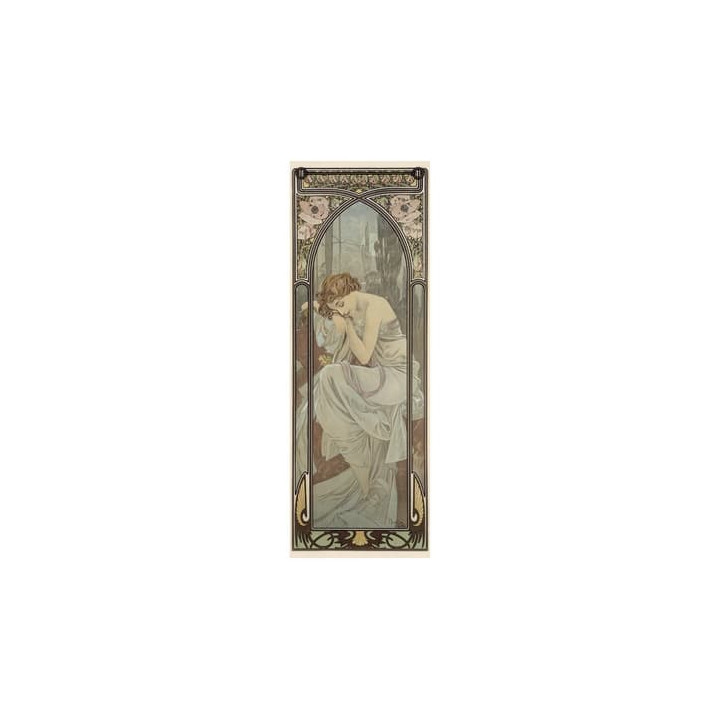 Alfons Mucha – Odpočinek noci 75 panoramic Puzzle