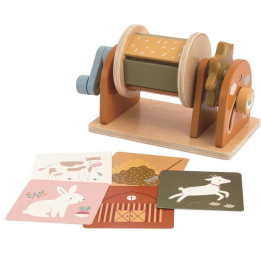 2Kids Toys Otočný senzorický buben s kartičkami