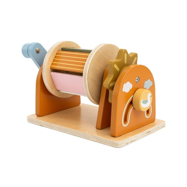2Kids Toys Otočný senzorický buben s kartičkami