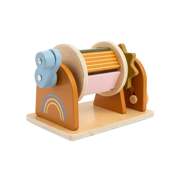 2Kids Toys Otočný senzorický buben s kartičkami