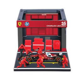 Bburago - Formula Racing F1 Pit Pass set - Ferrari SF-25 (2025),  16 Charles Leclerc, 1:43