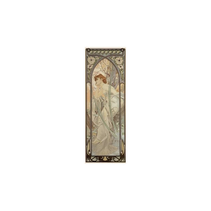 Alfons Mucha – Snění večera 75 panoramic Puzzle