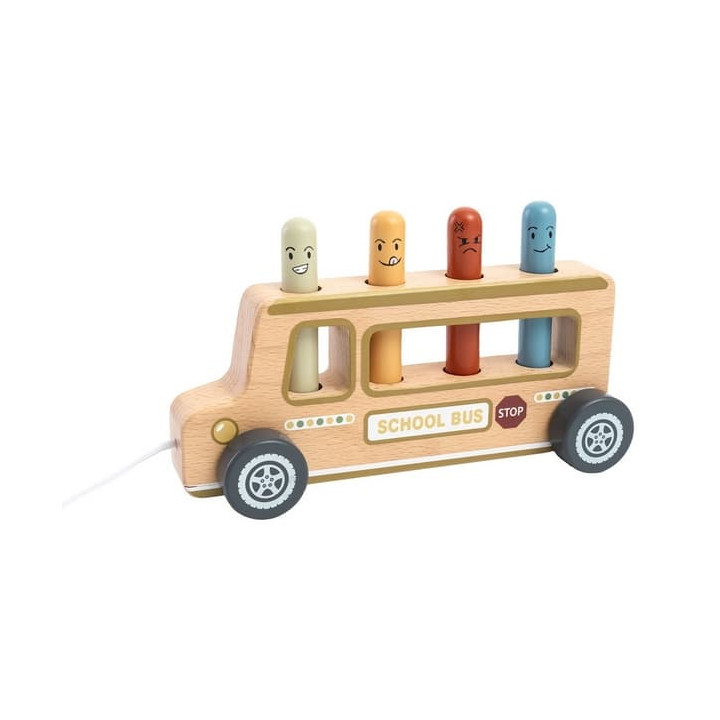 2Kids Toys Vystřelovací hra Školní autobus