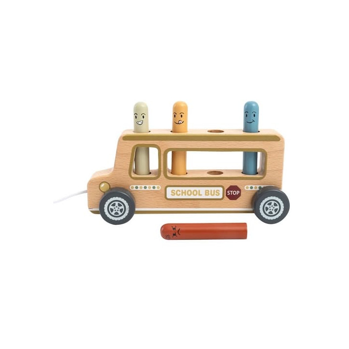 2Kids Toys Vystřelovací hra Školní autobus