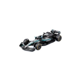Bburago - RACE F1 v dekorativním boxu, Mercedes-AMG Petronas W16 (2025),  63 George Russell, 1:43