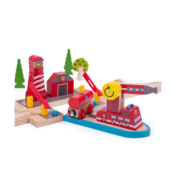 Bigjigs Rail Hasiči mořští záchranáři