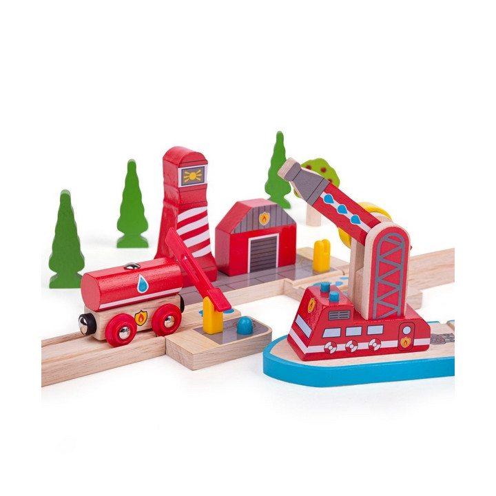 Bigjigs Rail Hasiči mořští záchranáři