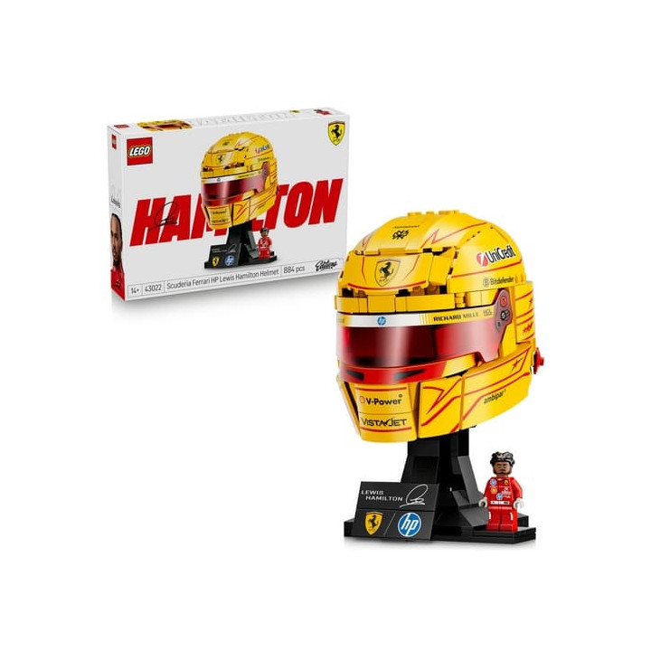 Lego Classic 43022 Helma Lewis Hamilton ze Scuderia Ferrari HP