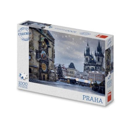 ZIMNÍ ORLOJ 1000 Puzzle TRAVEL