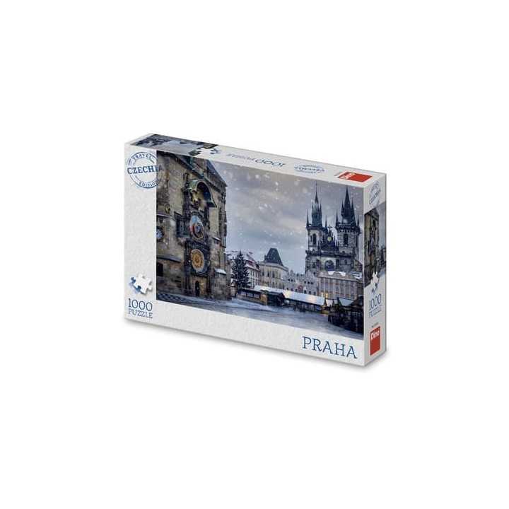 ZIMNÍ ORLOJ 1000 Puzzle TRAVEL