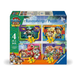 Puzzle Tlapková patrola: Dinosauří film 4 v 1