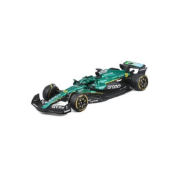 Bburago - RACE Formula F1, Aston Martin AMR25 (2025),  18 Lance Stroll, 1:43