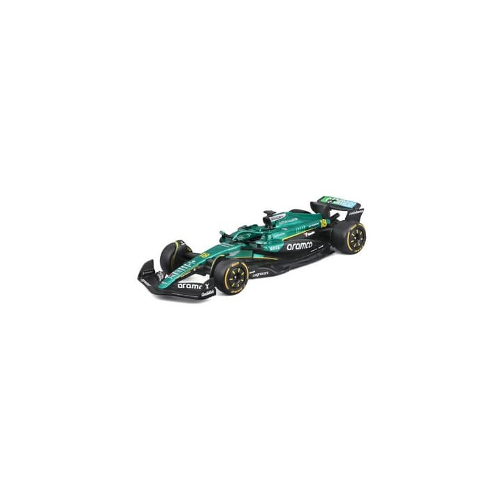 Bburago - RACE Formula F1, Aston Martin AMR25 (2025),  18 Lance Stroll, 1:43