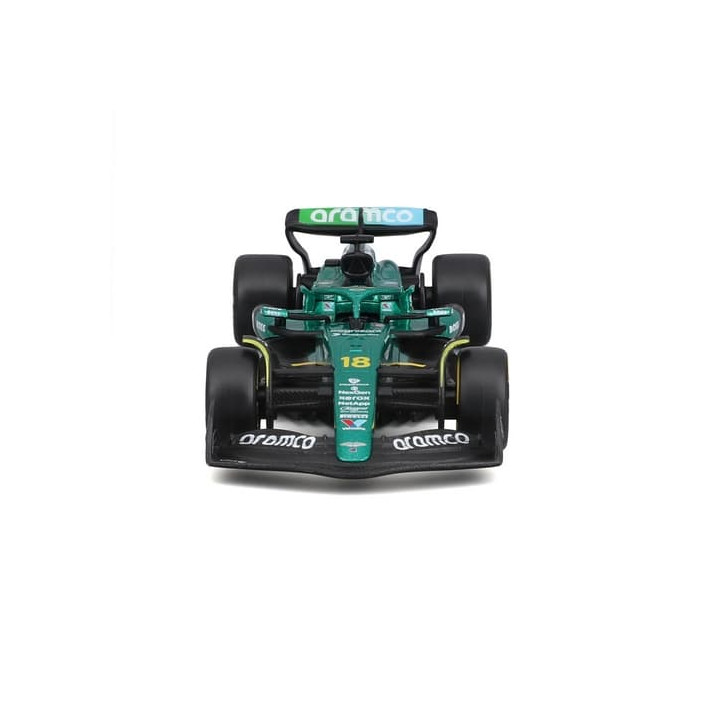 Bburago - RACE Formula F1, Aston Martin AMR25 (2025),  18 Lance Stroll, 1:43