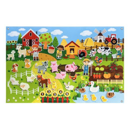 2Kids Toys Interaktivní hrací stěna Farma