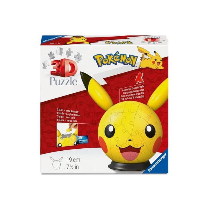 Puzzle ball s ušima Pokémon