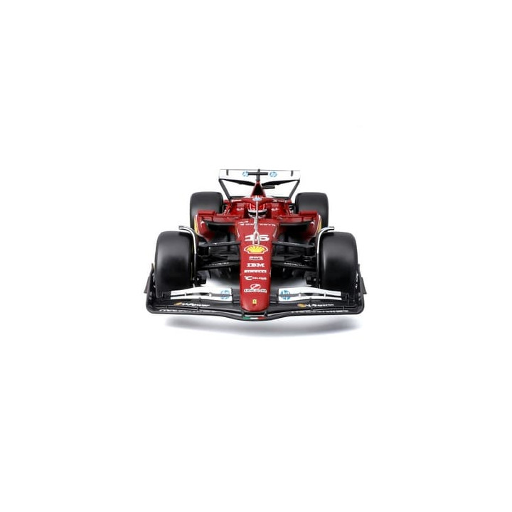Bburago – RACE Formule F1 Ferrari SF-25 (2025) s helmou,  16 Charles Leclerc, 1:18