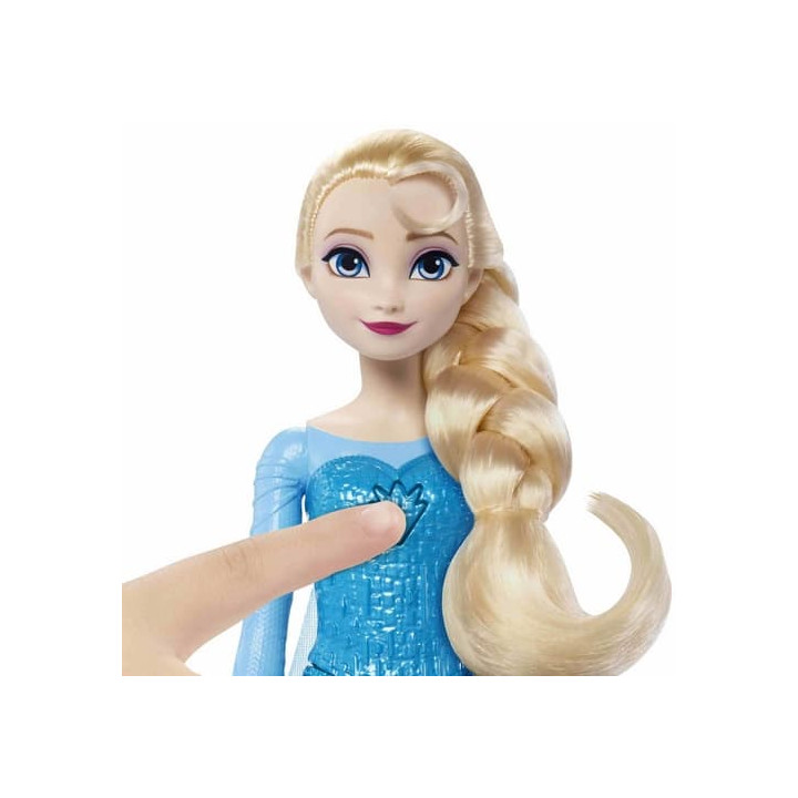 FROZEN ANGLICKY ZPÍVAJÍCÍ PANENKA ELSA SE SVĚTLY
