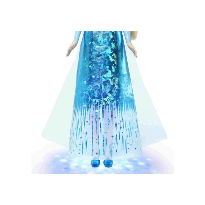 FROZEN ANGLICKY ZPÍVAJÍCÍ PANENKA ELSA SE SVĚTLY
