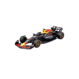 Bburago - RACE F1 v dekorativním boxu, Oracle Red Bull Racing RB21 (2025),  1 Max Verstappen, 1:43