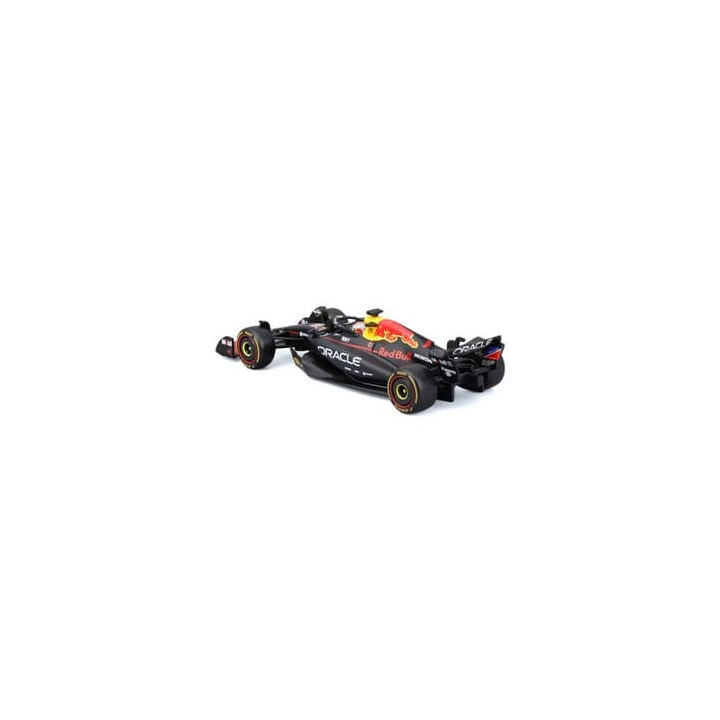 Bburago - RACE F1 v dekorativním boxu, Oracle Red Bull Racing RB21 (2025),  1 Max Verstappen, 1:43