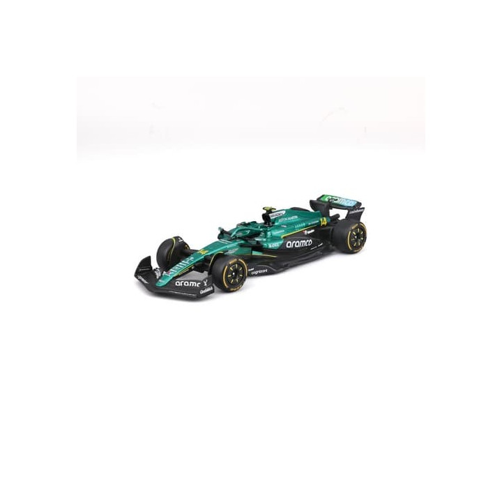 Bburago - RACE Formula F1, Aston Martin AMR25 (2025),  14 Fernando Alonso, 1:43
