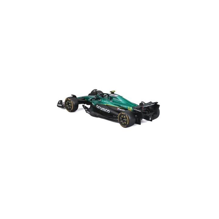 Bburago - RACE Formula F1, Aston Martin AMR25 (2025),  14 Fernando Alonso, 1:43
