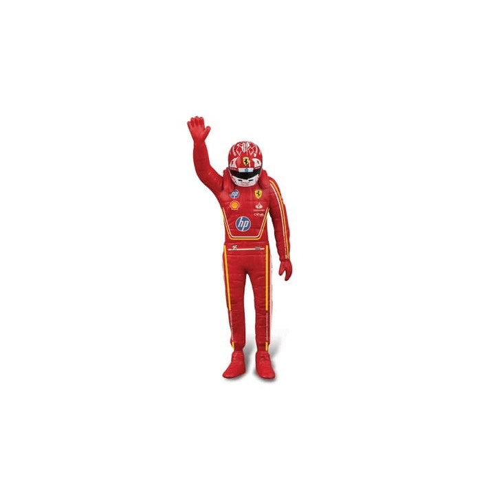 Bburago - RACE F1 s figurkou jezdce, Ferrari SF-24 (2024),  16 Charles Leclerc, 1:24