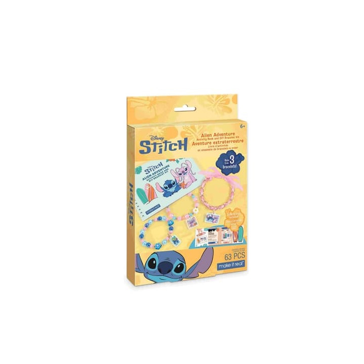 Aktivitní sešit a sada náramků s motivem mimozemšťana od Disneyho Stitche