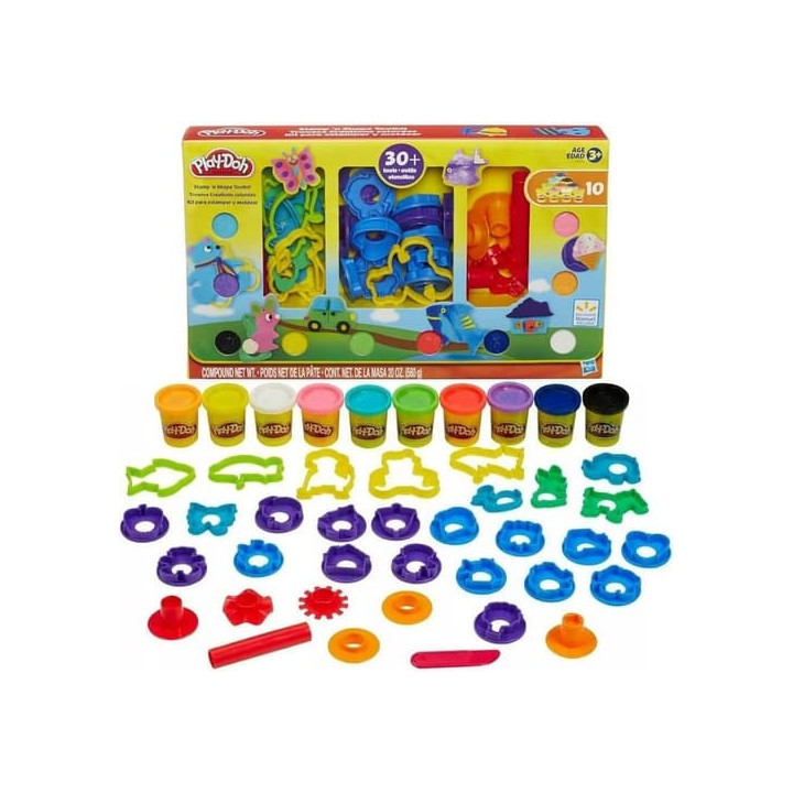 Playdoh stamp n shape toolkit