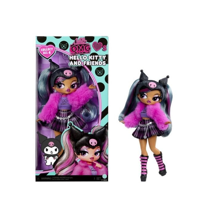 L.O.L. Surprise! OMG Velká ségra jako Hello Kitty - Kuromi