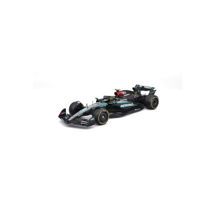 Bburago - RACING MODEL KIT, Formule Mercedes-AMG Petronas W15 (2024),  44 Lewis Hamilton, 1:24