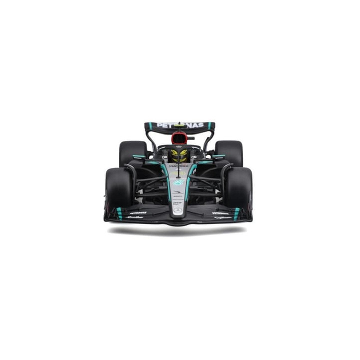 Bburago - RACING MODEL KIT, Formule Mercedes-AMG Petronas W15 (2024),  44 Lewis Hamilton, 1:24