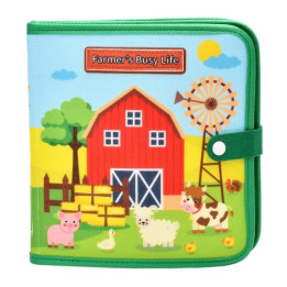 2Kids Toys Senzorická busy kniha Farma