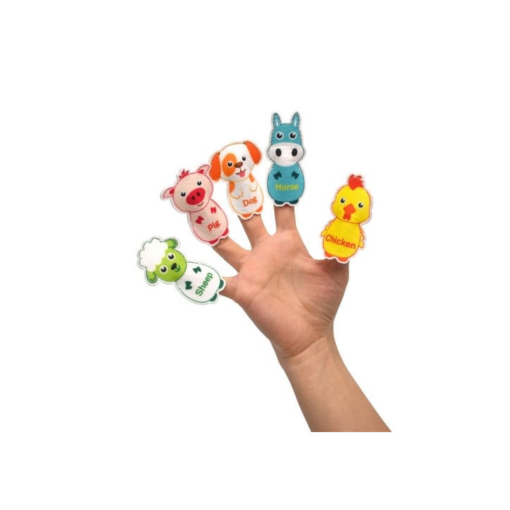 2Kids Toys Senzorická busy kniha Farma