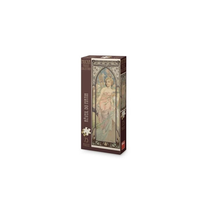 Alfons Mucha – Probuzení rána 75 panoramic Puzzle