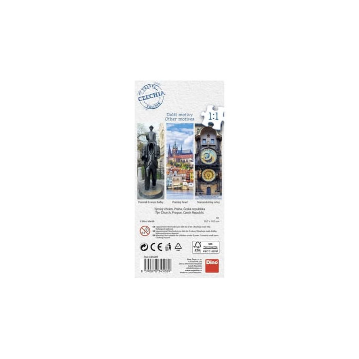 TÝNSKÝ CHRÁM 75 panoramic Puzzle TRAVEL