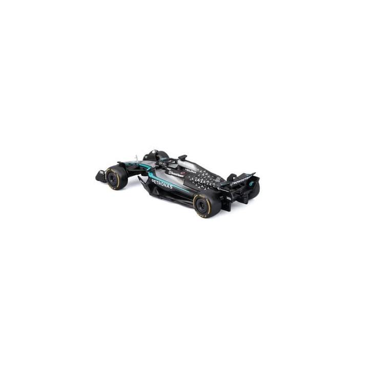 Bburago - RACE Formula F1, Mercedes-AMG Petronas W16 (2025),  63 George Russell, 1:43