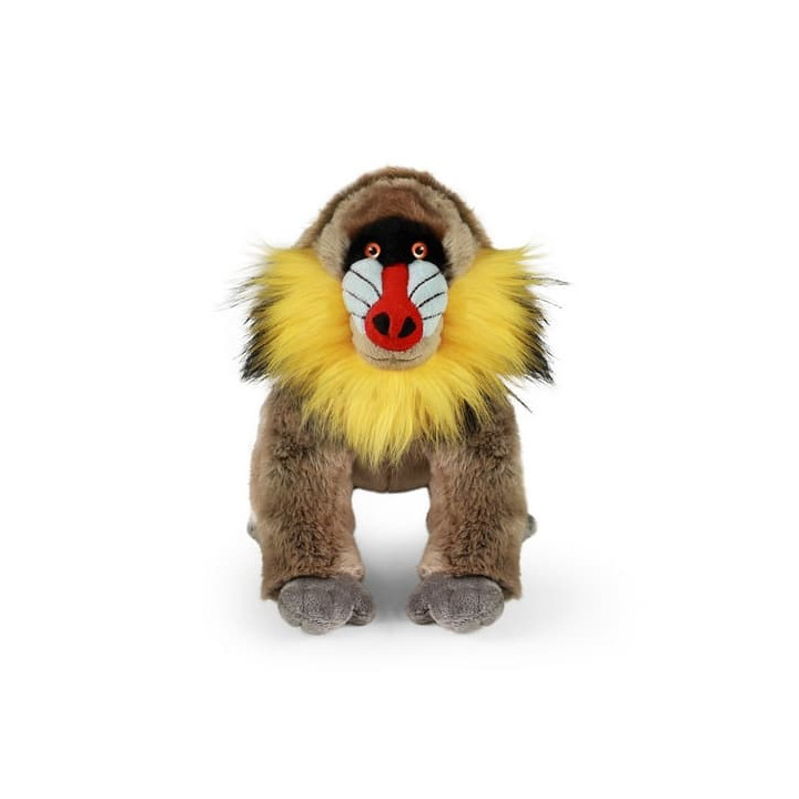 Rappa Plyšová opice mandril 28 cm ECO-FRIENDLY