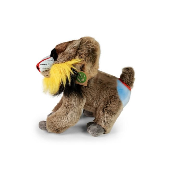 Rappa Plyšová opice mandril 28 cm ECO-FRIENDLY